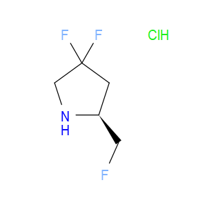 (S)-4,4-DIFLUORO-2-(FLUOROMETHYL)PYRROLIDINE HYDROCHLORIDE - Click Image to Close