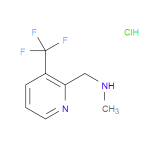 N-METHYL-1-(3-(TRIFLUOROMETHYL)PYRIDIN-2-YL)METHANAMINE HYDROCHLORIDE - Click Image to Close
