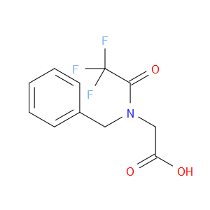 2-(N-BENZYL-2,2,2-TRIFLUOROACETAMIDO)ACETIC ACID - Click Image to Close