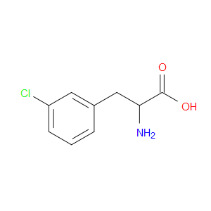 2-AMINO-3-(3-CHLOROPHENYL)PROPANOIC ACID - Click Image to Close
