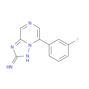5-(3-FLUOROPHENYL)-[1,2,4]TRIAZOLO[1,5-A]PYRAZIN-2-AMINE