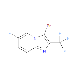 3-BROMO-6-FLUORO-2-(TRIFLUOROMETHYL)IMIDAZO[1,2-A]PYRIDINE