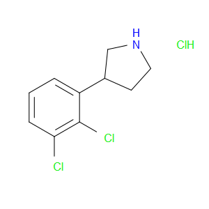 3-(2,3-DICHLOROPHENYL)PYRROLIDINE HYDROCHLORIDE - Click Image to Close