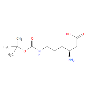(S)-3-AMINO-6-((TERT-BUTOXYCARBONYL)AMINO)HEXANOIC ACID