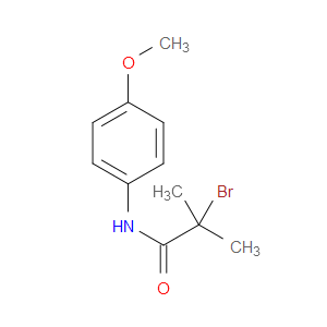2-BROMO-N-(4-METHOXYPHENYL)-2-METHYLPROPANAMIDE