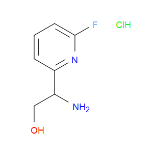 2-AMINO-2-(6-FLUOROPYRIDIN-2-YL)ETHANOL HYDROCHLORIDE