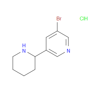 3-BROMO-5-(PIPERIDIN-2-YL)PYRIDINE DIHYDROCHLORIDE