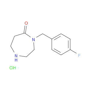 4-(4-FLUOROBENZYL)-1,4-DIAZEPAN-5-ONE HYDROCHLORIDE