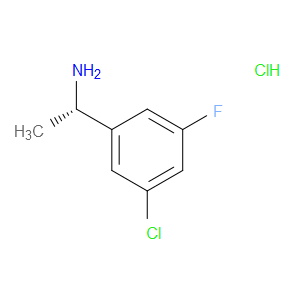 (S)-1-(3-CHLORO-5-FLUOROPHENYL)ETHANAMINE HYDROCHLORIDE