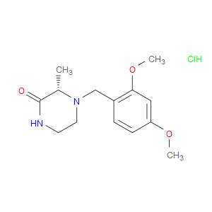 (S)-4-(2,4-DIMETHOXYBENZYL)-3-METHYLPIPERAZIN-2-ONE HYDROCHLORIDE
