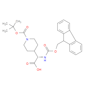 (S)-ALPHA-FMOC-D-BOC-4-PIPERIDYLGLYCINE