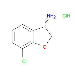 (S)-7-CHLORO-2,3-DIHYDROBENZOFURAN-3-AMINE HYDROCHLORIDE