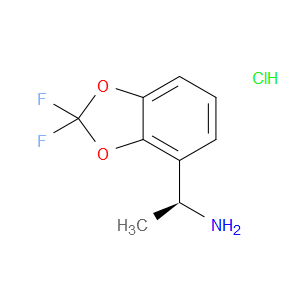 (S)-1-(2,2-DIFLUOROBENZO[D][1,3]DIOXOL-4-YL)ETHANAMINE HYDROCHLORIDE