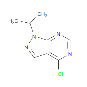 4-CHLORO-1-ISOPROPYL-1H-PYRAZOLO[3,4-D]PYRIMIDINE - Click Image to Close