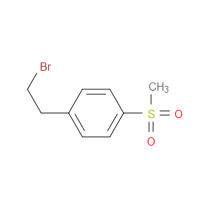 1-(2-BROMO-ETHYL)-4-METHANESULFONYL-BENZENE - Click Image to Close