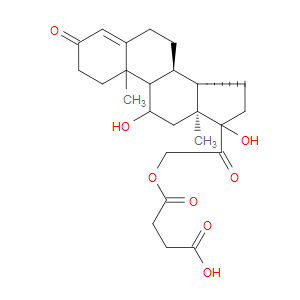 11beta,17alpha,21-Trihydroxy-4-pregnene-3,20-dione 21-hemisuccinate
