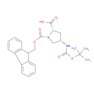 BOC-(2S,4S)-4-AMINO-1-FMOC-PYRROLIDINE-2-CARBOXYLIC ACID - Click Image to Close