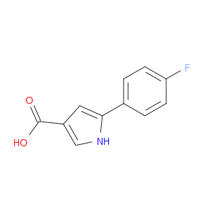 5-(4-FLUOROPHENYL)-1H-PYRROLE-3-CARBOXYLIC ACID