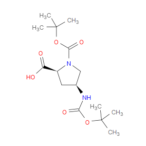 (2S,4S)-1-(TERT-BUTOXYCARBONYL)-4-((TERT-BUTOXYCARBONYL)AMINO)PYRROLIDINE-2-CARBOXYLIC ACID