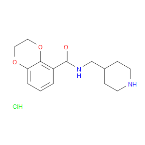 N-(PIPERIDIN-4-YLMETHYL)-2,3-DIHYDROBENZO[B][1,4]DIOXINE-5-CARBOXAMIDE HYDROCHLORIDE