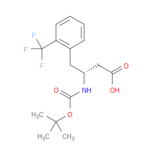 BOC-(R)-3-AMINO-4-(2-TRIFLUOROMETHYL-PHENYL)-BUTYRIC ACID - Click Image to Close