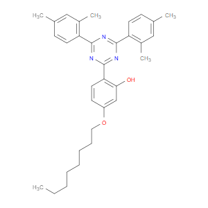 2-(4,6-BIS(2,4-DIMETHYLPHENYL)-1,3,5-TRIAZIN-2-YL)-5-(OCTYLOXY)PHENOL