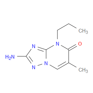 2-AMINO-6-METHYL-4-PROPYL-[1,2,4]TRIAZOLO[1,5-A]PYRIMIDIN-5(4H)-ONE