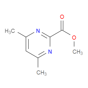 METHYL 4,6-DIMETHYLPYRIMIDINE-2-CARBOXYLATE