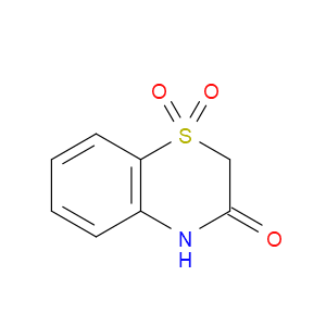 2H-1,4-BENZOTHIAZIN-3(4H)-ONE 1,1-DIOXIDE