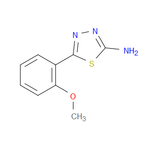 5-(2-METHOXYPHENYL)-1,3,4-THIADIAZOL-2-AMINE