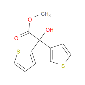 METHYL 2-HYDROXY-2-(THIOPHEN-2-YL)-2-(THIOPHEN-3-YL)ACETATE - Click Image to Close