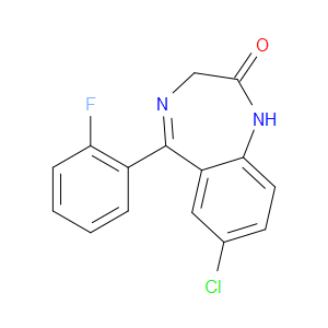 7-CHLORO-5-(2-FLUORO-PHENYL)-1,3-DIHYDRO-2H-1,4-BENZODIAZEPIN-2-ONE