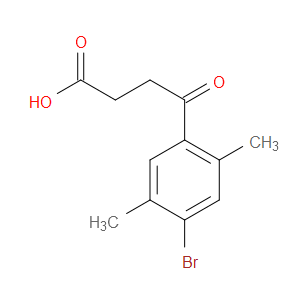 4-(4-BROMO-2,5-DIMETHYLPHENYL)-4-OXOBUTANOIC ACID