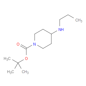 TERT-BUTYL 4-(PROPYLAMINO)PIPERIDINE-1-CARBOXYLATE - Click Image to Close