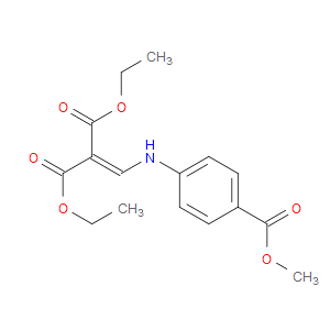 DIETHYL 2-(((4-(METHOXYCARBONYL)PHENYL)AMINO)METHYLENE)MALONATE - Click Image to Close