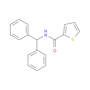 N-BENZHYDRYLTHIOPHENE-2-CARBOXAMIDE