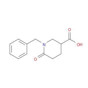 1-BENZYL-6-OXOPIPERIDINE-3-CARBOXYLIC ACID - Click Image to Close