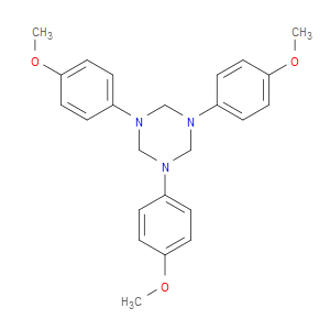 1,3,5-TRIS(4-METHOXYPHENYL)-1,3,5-TRIAZINANE - Click Image to Close