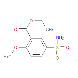ETHYL 2-METHOXY-5-SULFAMOYLBENZOATE