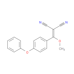 2-(METHOXY(4-PHENOXYPHENYL)METHYLENE)MALONONITRILE