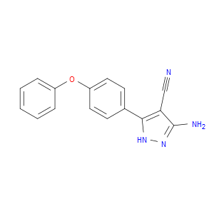 5-AMINO-3-(4-PHENOXYPHENYL)-1H-PYRAZOLE-4-CARBONITRILE