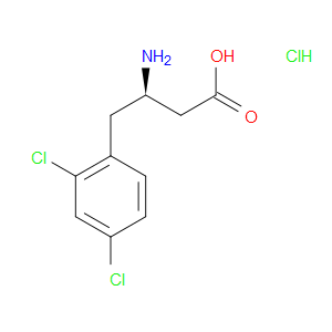 (R)-3-AMINO-4-(2,4-DICHLOROPHENYL)BUTANOIC ACID HYDROCHLORIDE - Click Image to Close