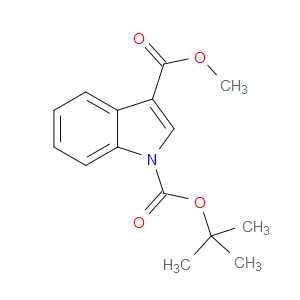 1-TERT-BUTYL 3-METHYL 1H-INDOLE-1,3-DICARBOXYLATE - Click Image to Close