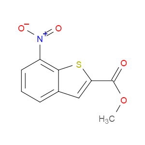 METHYL 7-NITROBENZO[B]THIOPHENE-2-CARBOXYLATE