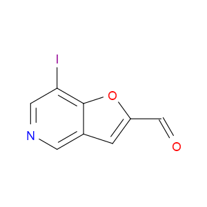 7-IODOFURO[3,2-C]PYRIDINE-2-CARBALDEHYDE