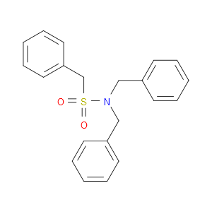 N,N-DIBENZYL-1-PHENYLMETHANESULFONAMIDE - Click Image to Close