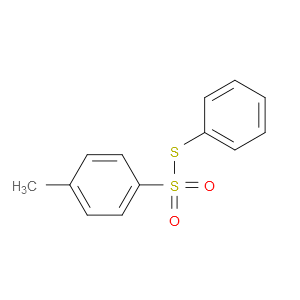 S-PHENYL 4-METHYLBENZENESULFONOTHIOATE - Click Image to Close
