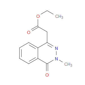 ETHYL 2-(3-METHYL-4-OXO-3,4-DIHYDROPHTHALAZIN-1-YL)ACETATE - Click Image to Close