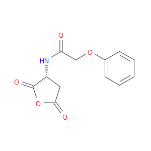 BENZYL N-(2,5-DIOXOOXOLAN-3-YL)CARBAMATE