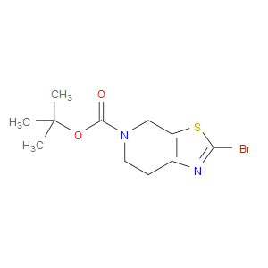 TERT-BUTYL 2-BROMO-6,7-DIHYDROTHIAZOLO[5,4-C]PYRIDINE-5(4H)-CARBOXYLATE